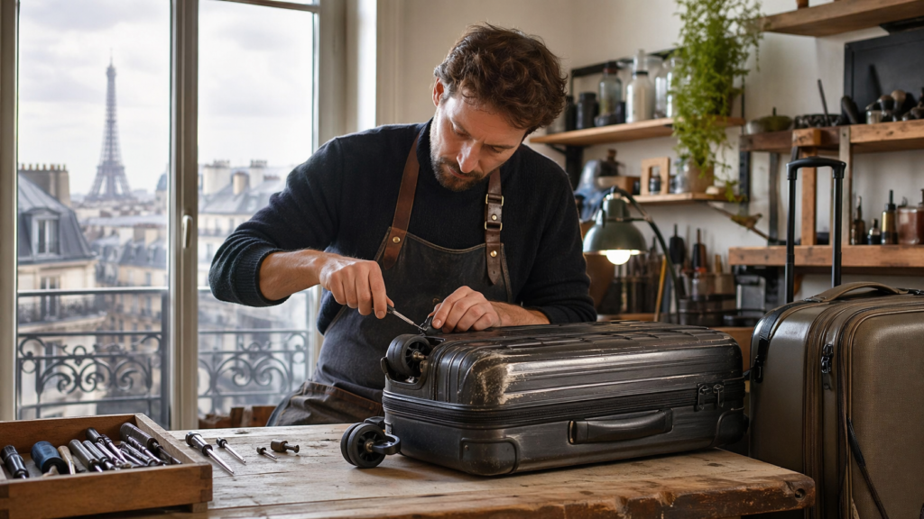 Réparation valise Paris